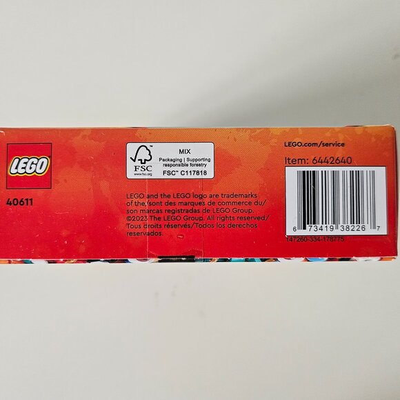 NIB LEGO 40611 Year of the Dragon 214pcs FACTORY SEALED RETIRED LIMITED EDITION - Picture 6 of 6